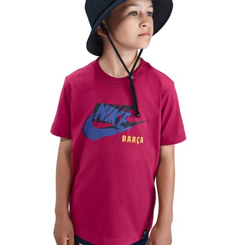 Koszulka Nike FC Barcelona Soccer Big Kids HQ8362-620 XL (158-170) czerwony Nike