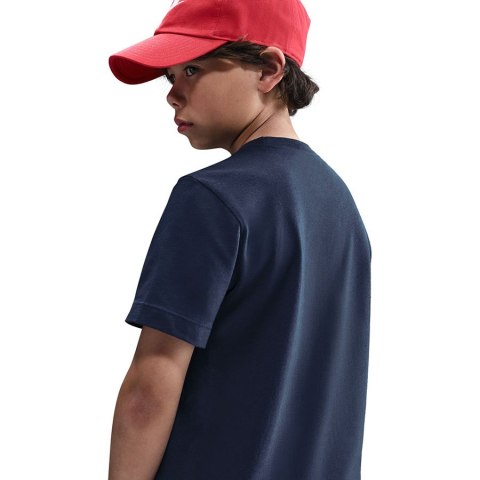 Koszulka Nike PSG Crest Tee Junior HV4987-410 S (128-137cm) granatowy Nike