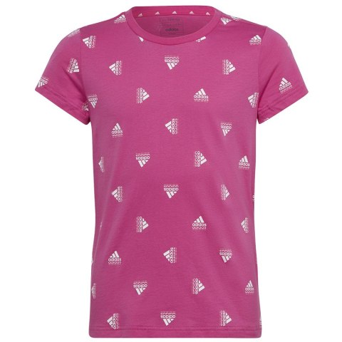 Koszulka adidas BLUV Tee girls IB8920 różowy 152 cm Adidas
