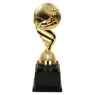 Statuetka tenis ziemny SS1709 17,5 cm złoty Biemans