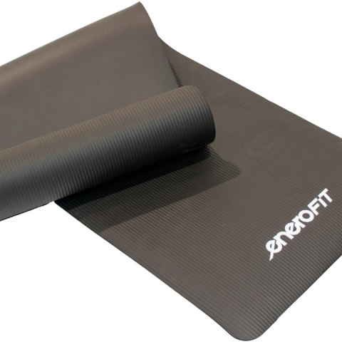 MATA FITNESS NBR ANTYPOŚLIZGOWA 183x61x1.5CM CZARNA + POKROWIEC ENERO FIT
