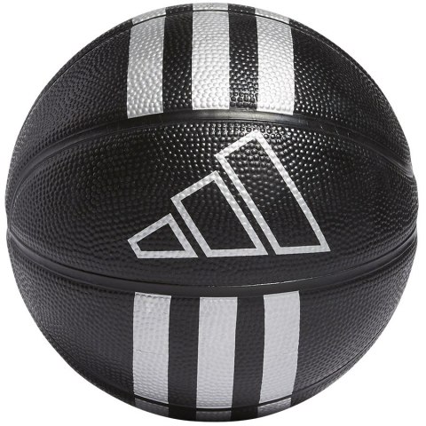 Piłka adidas 3 Stripes Rubber Mini HM4972 3 czarny Adidas