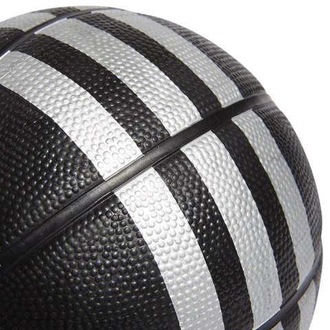 Piłka adidas 3 Stripes Rubber Mini HM4972 3 czarny Adidas