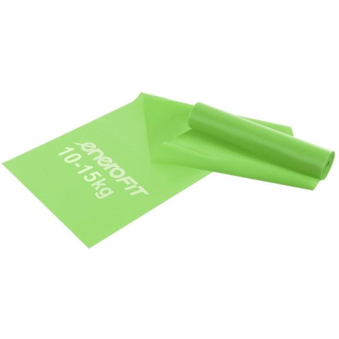 TAŚMA TRENINGOWA DO ĆWICZEŃ PILATES 2000x150x0,40MM 10-15KG ZIELONA