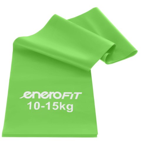 TAŚMA TRENINGOWA DO ĆWICZEŃ PILATES 2000x150x0,40MM 10-15KG ZIELONA