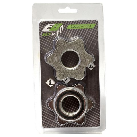 ZACISK NA GRYF CHROM KPL 2 SZT ENERO FIT FI28MM