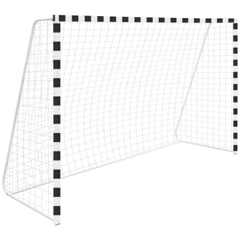 BRAMKA DO PIŁKI NOŻNEJ Z SIATKĄ 300x200x100CM ENERO