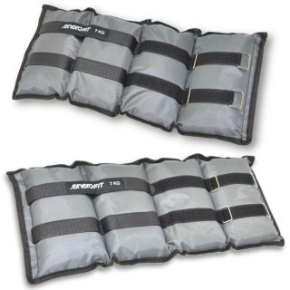 OBCIĄŻENIE NA PRZEGUBY SZARE 14KG (2x7KG) ENERO FIT