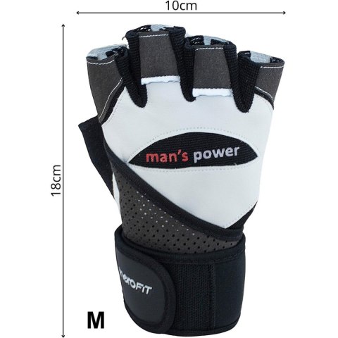 RĘKAWICE FITNESS MAN'S POWER R.M ENERO FIT