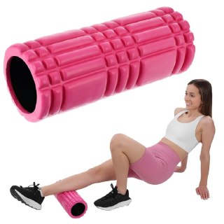 WAŁEK ROLLER DO ĆWICZEŃ RÓŻOWY 33x14,5CM 800G
