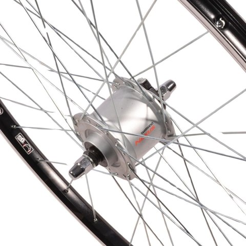 KOŁO 28 CALI PRZÓD Z PIASTĄ SHIMANO OBRĘCZ CZARNA