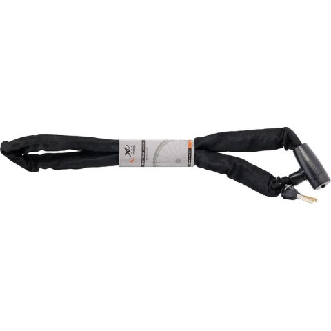 ZAPIĘCIE ROWEROWE ŁAŃCUCH NA ZAMEK DŁ.120CM XQMAX