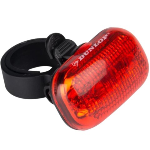ZESTAW LAMP ROWEROWYCH LED PRZÓD TYŁ DUNLOP
