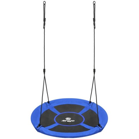 HUŚTAWKA OGRODOWA BOCIANIE GNIAZDO 110CM XXXL NIEBIESKA