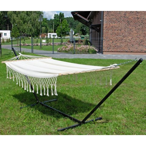 STELAŻ STOJAK DO HAMAKA METALOWY 374x91x111CM