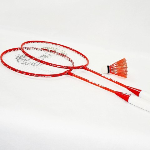 ZESTAW DO BADMINTONA W POKROWCU RED ORANGE ENERO 105