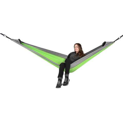 HAMAK TURYSTYCZNY 2 OSOBOWY 300x140CM Z ODPINANĄ MOSKITIERĄ COOL