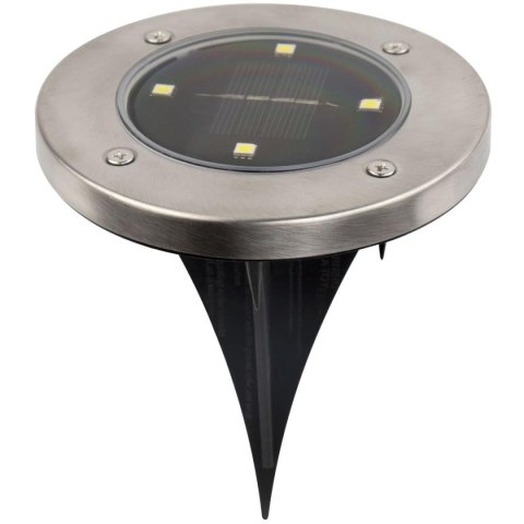 LAMPA SOLARNA 4 LED SMD DO WBICIA W PODŁOŻE KPL.4SZT
