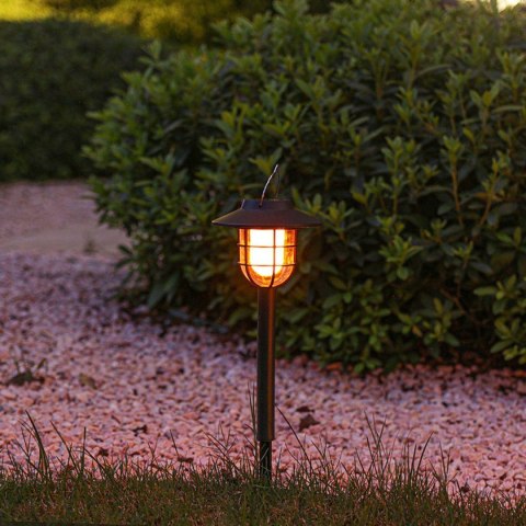 LAMPA SOLARNA EFEKT PŁOMIENIA 2W1 6LED SMD