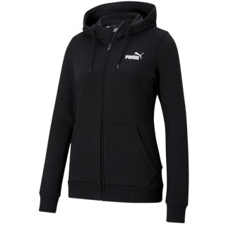 Bluza damska Puma ESS Small Logo Full-Zip Hoodie TR czarna 586813 01 Puma