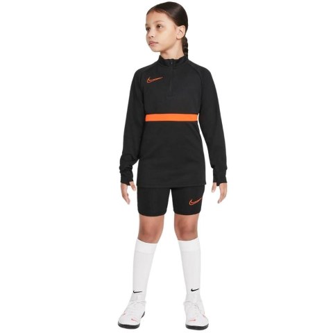 Bluza dla dzieci Nike NK DF Academy 21 Drill Top czarna CW6112 017 Nike Football Bluza dla dzieci Nike NK DF Academy 21 Drill Top czarna CW6112 017 Nike Football