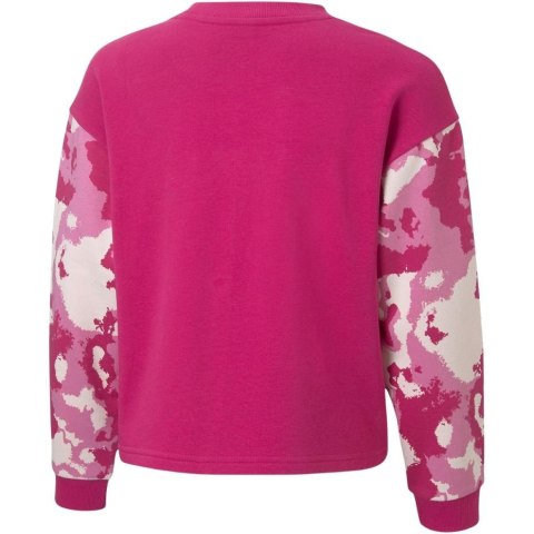 Bluza dla dzieci Puma Alpha Crew TR różowa 846941 14 Puma
