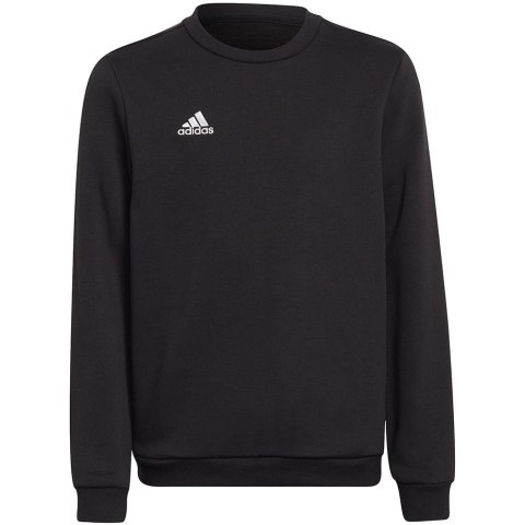 Bluza dla dzieci adidas Entrada 22 Sweat Top czarna H57474 Adidas teamwear Bluza dla dzieci adidas Entrada 22 Sweat Top czarna H57474 Adidas teamwear