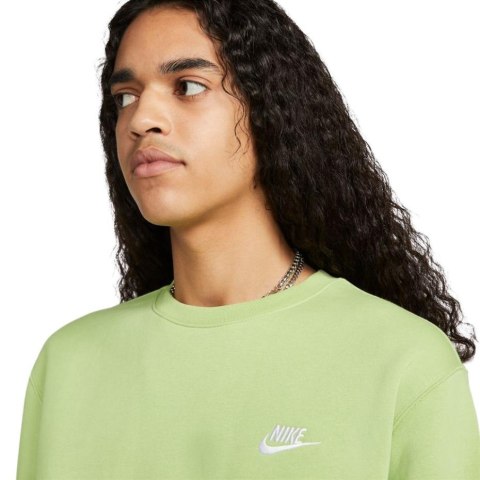 Bluza męska Nike Nsw Club Crw BB zielona BV2662 332 Nike Bluza męska Nike Nsw Club Crw BB zielona BV2662 332 Nike
