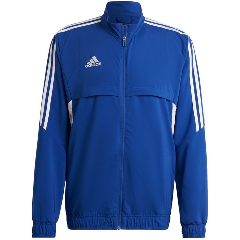 Bluza męska adidas Condivo 22 Presentation Jacket niebieska HA6245 Adidas teamwear Bluza męska adidas Condivo 22 Presentation Jacket niebieska HA6245 Adidas teamwear