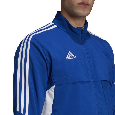Bluza męska adidas Condivo 22 Presentation Jacket niebieska HA6245 Adidas teamwear Bluza męska adidas Condivo 22 Presentation Jacket niebieska HA6245 Adidas teamwear