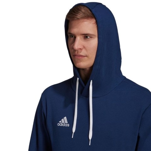Bluza męska adidas Entrada 22 Hoody granatowa H57513 Adidas teamwear Bluza męska adidas Entrada 22 Hoody granatowa H57513 Adidas teamwear