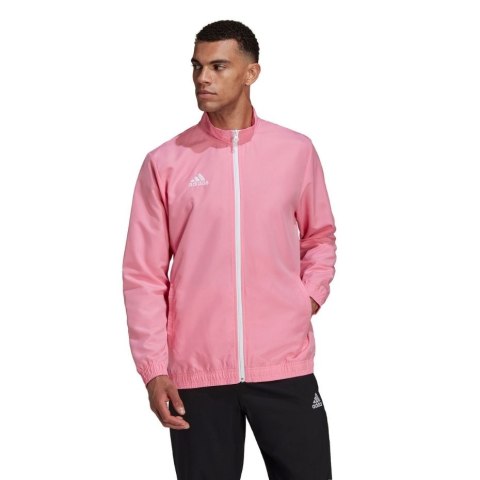 Bluza męska adidas Entrada 22 Presentation Jacket różowa HC5040 Adidas teamwear