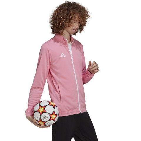 Bluza męska adidas Entrada 22 Track Jacket różowa HC5084 Adidas teamwear Bluza męska adidas Entrada 22 Track Jacket różowa HC5084 Adidas teamwear