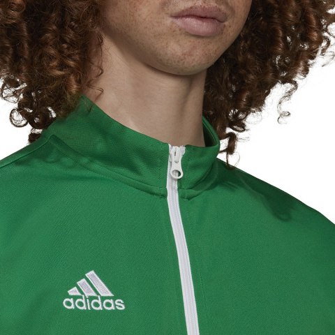 Bluza męska adidas Entrada 22 Track Jacket zielona HI2135 Adidas teamwear Bluza męska adidas Entrada 22 Track Jacket zielona HI2135 Adidas teamwear