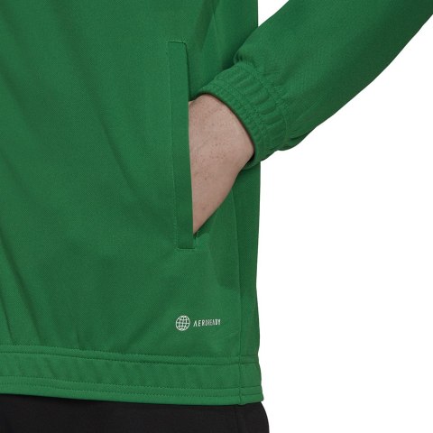 Bluza męska adidas Entrada 22 Track Jacket zielona HI2135 Adidas teamwear Bluza męska adidas Entrada 22 Track Jacket zielona HI2135 Adidas teamwear