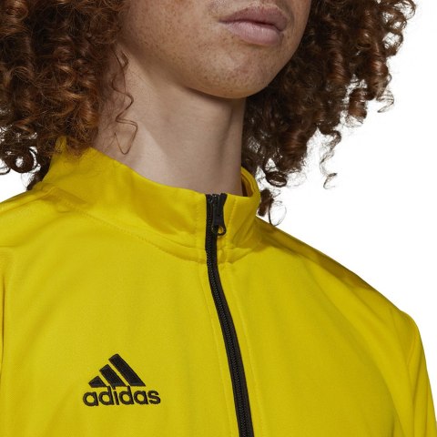 Bluza męska adidas Entrada 22 Track Jacket żółta HI2134 Adidas teamwear Bluza męska adidas Entrada 22 Track Jacket żółta HI2134 Adidas teamwear