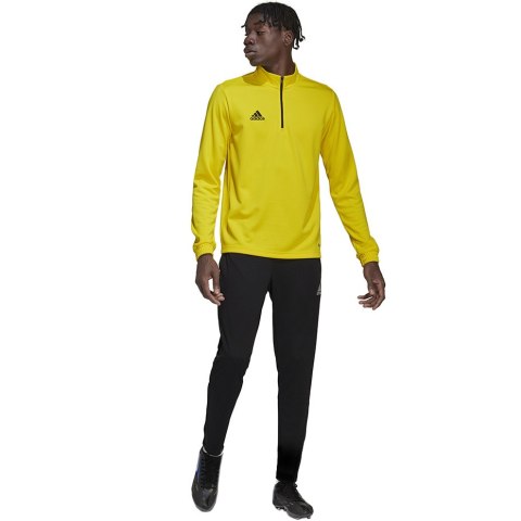 Bluza męska adidas Entrada 22 Training Top żółta HI2128 Adidas teamwear Bluza męska adidas Entrada 22 Training Top żółta HI2128 Adidas teamwear