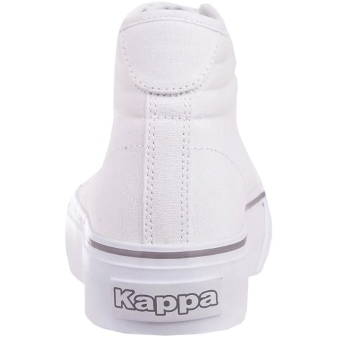 Buty damskie Kappa Boron MId Pf biało-srebrne 243161 1015 Kappa Buty damskie Kappa Boron MId Pf biało-srebrne 243161 1015 Kappa