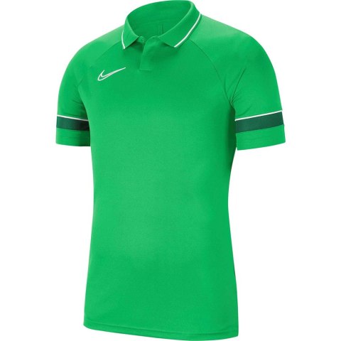 Koszulka dla dzieci Nike Dri-FIT Academy 21 Polo SS zielona CW6106 362 Nike Team Koszulka dla dzieci Nike Dri-FIT Academy 21 Polo SS zielona CW6106 362 Nike Team