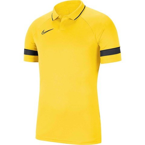 Koszulka dla dzieci Nike Dri-FIT Academy 21 Polo SS żółta CW6106 719 Nike Team Koszulka dla dzieci Nike Dri-FIT Academy 21 Polo SS żółta CW6106 719 Nike Team