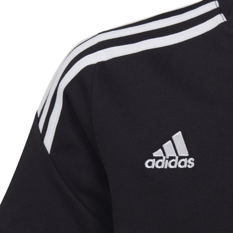 Koszulka dla dzieci adidas Condivo 22 Polo czarna H44110 Adidas teamwear Koszulka dla dzieci adidas Condivo 22 Polo czarna H44110 Adidas teamwear