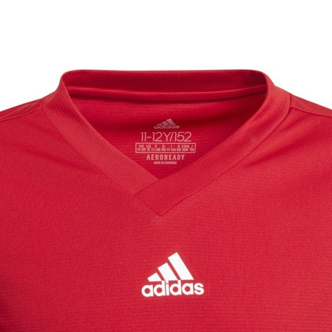 Koszulka dla dzieci adidas Team Base Tee czerwona GN5711 Adidas teamwear Koszulka dla dzieci adidas Team Base Tee czerwona GN5711 Adidas teamwear