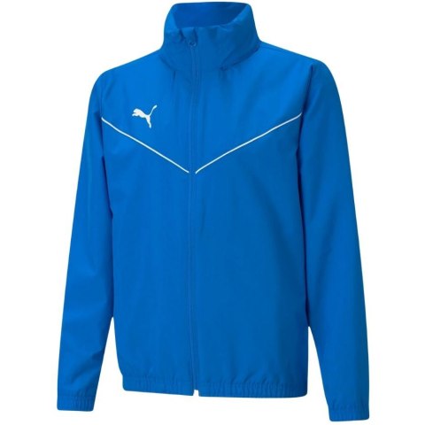 Kurtka dla dzieci Puma teamRISE All Weather Jacket niebieska 657402 02 Puma Kurtka dla dzieci Puma teamRISE All Weather Jacket niebieska 657402 02 Puma