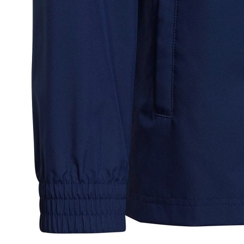 Kurtka dla dzieci adidas Entrada 22 All Weather granatowa H57511 Adidas teamwear Kurtka dla dzieci adidas Entrada 22 All Weather granatowa H57511 Adidas teamwear