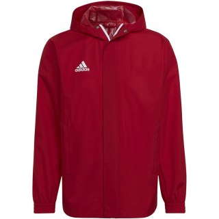 Kurtka męska adidas Entrada 22 All Weather Jacket czerwona HG6299 Adidas teamwear