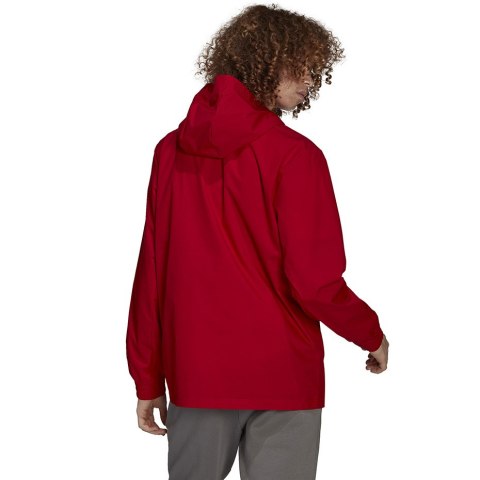 Kurtka męska adidas Entrada 22 All Weather Jacket czerwona HG6299 Adidas teamwear Kurtka męska adidas Entrada 22 All Weather Jacket czerwona HG6299 Adidas teamwear