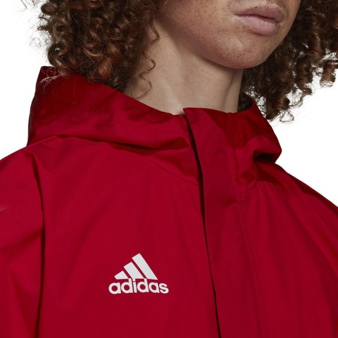 Kurtka męska adidas Entrada 22 All Weather Jacket czerwona HG6299 Adidas teamwear Kurtka męska adidas Entrada 22 All Weather Jacket czerwona HG6299 Adidas teamwear