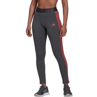 Legginsy damskie adidas Loungewear Essentials 3-Stripes szare HD1831 Adidas