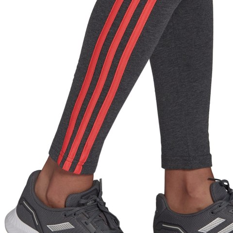 Legginsy damskie adidas Loungewear Essentials 3-Stripes szare HD1831 Adidas Legginsy damskie adidas Loungewear Essentials 3-Stripes szare HD1831 Adidas