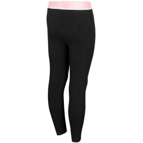 Legginsy dla dziewczynki 4F głęboka czerń HJL22 JLEG004 20 S 4F Legginsy dla dziewczynki 4F głęboka czerń HJL22 JLEG004 20 S 4F
